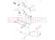 KAWASAKI KX250X (KX252DMFNN) (Europe) 05 Muffler(s)