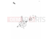 KAWASAKI KX250X (KX252DMFNN) (Europe) 08 Crankshaft