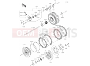 KAWASAKI KX250X (KX252DMFNN) (Europe) 09 Clutch