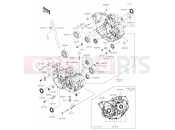 KAWASAKI KX250X (KX252DMFNN) (Europe) 13 Crankcase
