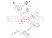 KAWASAKI KX250X (KX252DMFNN) (Europe) 19 Oil Pump
