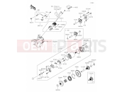 KAWASAKI KX250X (KX252DMFNN) (Europe) 22 Starter Motor