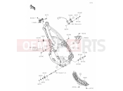 KAWASAKI KX250X (KX252DMFNN) (Europe) 27 Frame Fittings