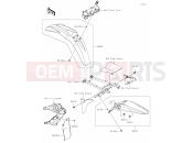 KAWASAKI KX250X (KX252DMFNN) (Europe) 32 Fenders