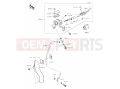 KAWASAKI KX250X (KX252DMFNN) (Europe) 39 Front Master Cylinder