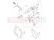KAWASAKI KX250X (KX252DMFNN) (Europe) 42 Rear Brake