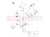KAWASAKI KX250X (KX252DMFNN) (Europe) 43 Handlebar