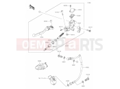 KAWASAKI KX250X (KX252DMFNN) (Europe) 45 Clutch Master Cylinder