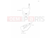 KAWASAKI KX250X (KX252DMFNN) (Europe) 52 Decals