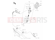 KAWASAKI 2021 41 Rear Master Cylinder