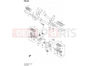 SUZUKI DL650A L2 (2012) V-Strom (E24) 35 - FOOTREST