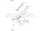 SUZUKI DL650A L2 (2012) V-Strom (E38) 40 - FRAME COVER