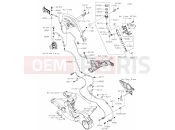 KAWASAKI 2021 46 Rear Master Cylinder