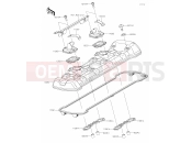 KAWASAKI NINJA 1000SX (ZX1002KMFAN) 02 Cylinder Head Cover