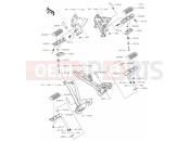 KAWASAKI NINJA 1000SX (ZX1002KMFAN) 33 Footrests