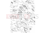 KAWASAKI NINJA 1000SX (ZX1002KMFAN) 64 Cowling Lowers