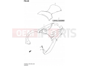 SUZUKI DL650A L3 (2013) V-Strom (E03,E28,E33) 40 - CARRIER (DL650AL3 E28)