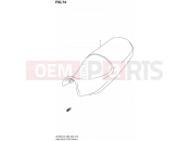 SUZUKI DL650A L3 (2013) V-Strom (E03,E28,E33) 74 - HIGH SEAT (OPTIONAL)