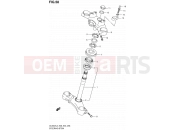 SUZUKI DL650A L3 (2013) V-Strom (E03,E28,E33) 58 - STEERING STEM