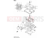 SUZUKI DL650A L3 (2013) V-Strom (E21) 3 - REAR CYLINDER HEAD