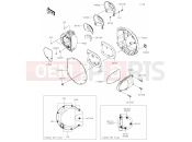 KAWASAKI 2020 18 Right Engine Cover(s)