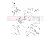 KAWASAKI 2020 50 Side Covers/Chain Cover