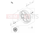 KAWASAKI 2020 39 Front Hub