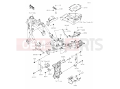 KAWASAKI NINJA 400 (EX400GLFA) 31 Frame Fittings