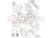 KAWASAKI NINJA 400 (EX400GLFA) 64 Cowling Lowers