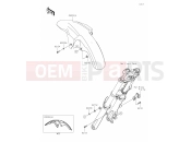KAWASAKI 2020 32 Front Fender(s)