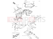 KAWASAKI 2020 50 Side Covers/Chain Cover