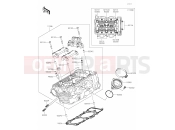 KAWASAKI VERSYS 650 (KLE650FLF) 01 Cylinder Head