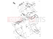KAWASAKI VERSYS 650 (KLE650FLF) 05 Muffler(s)