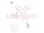 KAWASAKI VERSYS 650 (KLE650FLF) 35 Front Fender(s)