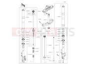KAWASAKI VERSYS 650 (KLE650FLF) 48 Front Fork
