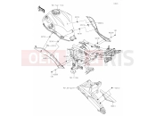KAWASAKI VERSYS 650 (KLE650FLF) 53 Side Covers/Chain Cover