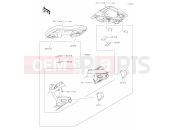 KAWASAKI VERSYS 650 (KLE650FLF) 73 Accessory(Bag Fitting Kit)