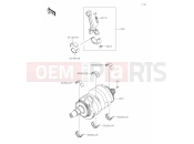 KAWASAKI VERSYS 650 (KLE650FLFA) 08 Crankshaft