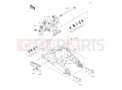 KAWASAKI VERSYS 650 (KLE650FLFA) 32 Swingarm