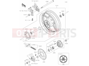 KAWASAKI VERSYS 650 (KLE650FLFA) 40 Rear Hub