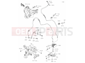 KAWASAKI VERSYS 650 (KLE650FLFA) 42 Brake Piping