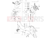 KAWASAKI VERSYS 650 (KLE650FLFA) 45 Rear Master Cylinder