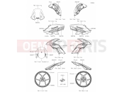 KAWASAKI VERSYS 650 (KLE650FLFA) 64 Decals(Gray)