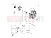 KAWASAKI 2020 16 Front Hub