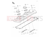 KAWASAKI Z1000 (ZR1000HLF) 02 Cylinder Head Cover