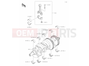 KAWASAKI Z1000 (ZR1000HLF) 08 Crankshaft