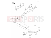 KAWASAKI Z1000 (ZR1000HLF) 13 Gear Change Mechanism