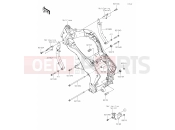 KAWASAKI Z1000 (ZR1000HLF) 29 Engine Mount