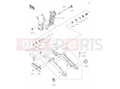KAWASAKI Z1000 (ZR1000HLF) 31 Swingarm