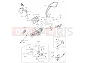 KAWASAKI Z1000 (ZR1000HLF) 46 Handlebar